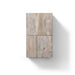 KubeBath Bliss 14" Wide by 24" High Linen Side Cabinet With One Door KubeBath