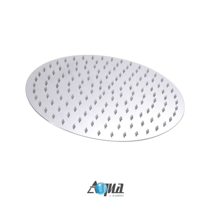 KubeBath Aqua Rondo Super Slim Round Shower Head KubeBath