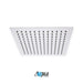 KubeBath Aqua Piazza Shower Set with Ceiling Mount Square Rain Shower KubeBath