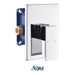KubeBath Aqua Piazza Shower Set with Ceiling Mount Square Rain Shower KubeBath