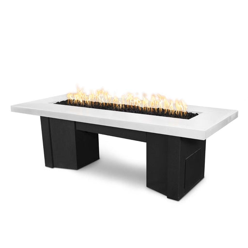 The Outdoor Plus Alameda Fire Table |  Black and White Collection The Outdoor Plus