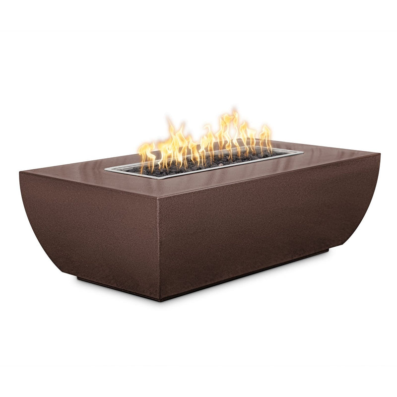 The Outdoor Plus Avalon 24" Tall Linear Fire Pit | Copper