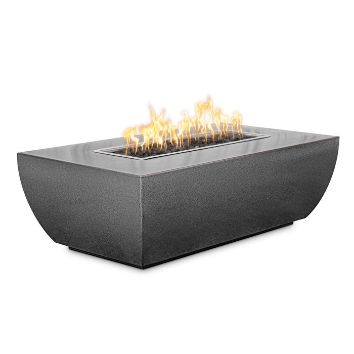 The Outdoor Plus Avalon 24" Tall Linear Fire Pit | Metal Powder Coat The Outdoor Plus