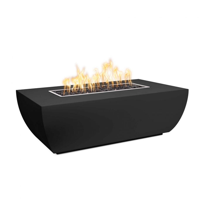 The Outdoor Plus Avalon 24" Tall Linear Fire Pit | Metal Powder Coat The Outdoor Plus