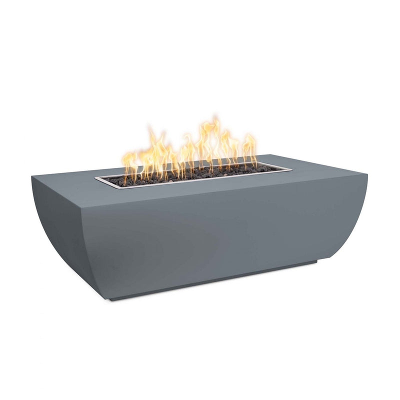 The Outdoor Plus Avalon 24" Tall Linear Fire Pit | Metal Powder Coat