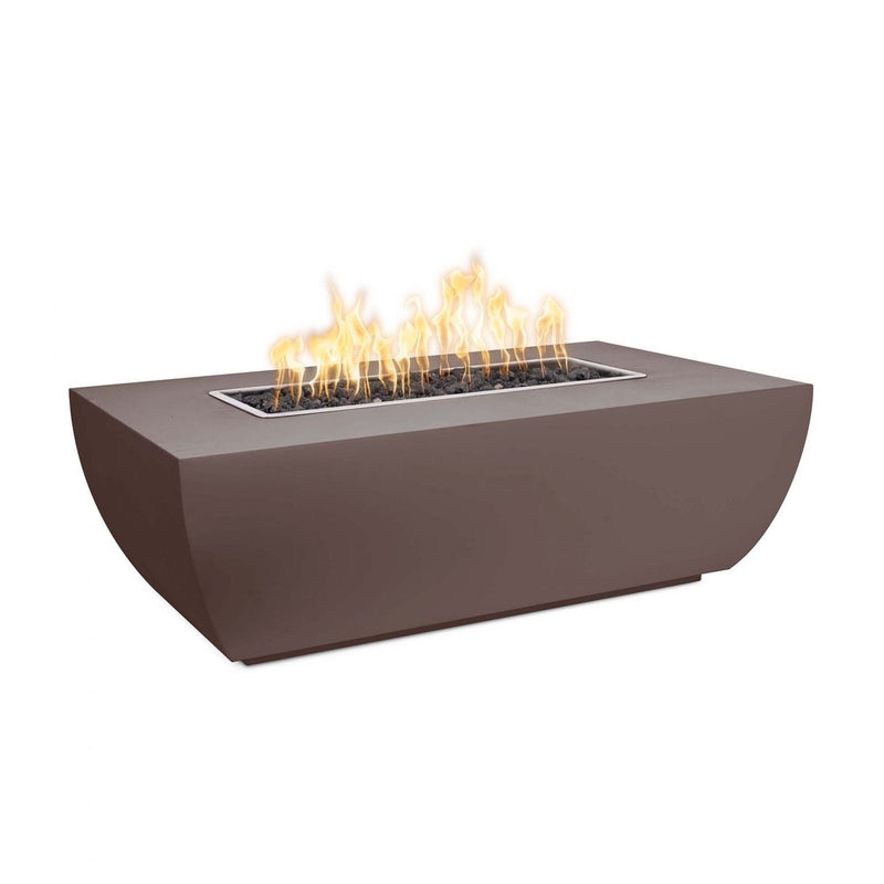 The Outdoor Plus Avalon 24" Tall Linear Fire Pit | Metal Powder Coat