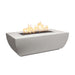 The Outdoor Plus Avalon 24" Tall Linear Fire Pit | Metal Powder Coat The Outdoor Plus