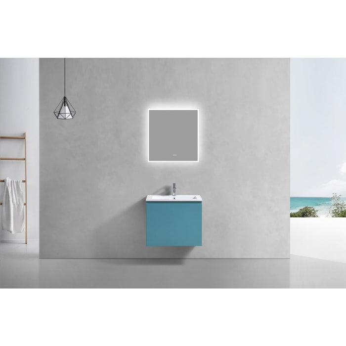 KubeBath Balli Wall Mount Modern Bathroom Vanity KubeBath