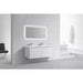 KubeBath Balli 48'' Wall Mount Modern Bathroom Vanity KubeBath