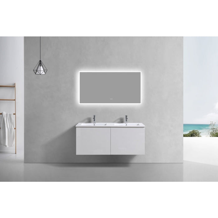 KubeBath Balli 48'' Wall Mount Modern Bathroom Vanity KubeBath