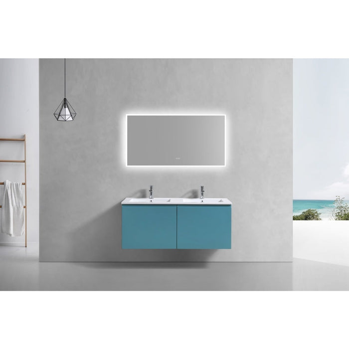 KubeBath Balli 48'' Wall Mount Modern Bathroom Vanity KubeBath