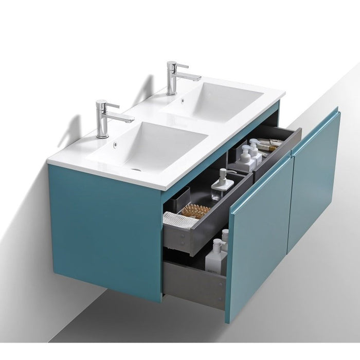 KubeBath Balli 48'' Wall Mount Modern Bathroom Vanity KubeBath