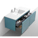 KubeBath Balli 48'' Wall Mount Modern Bathroom Vanity KubeBath
