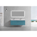 KubeBath Balli 60" Double Sink Wall Mount Modern Bathroom Vanity KubeBath