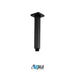 KubeBath Aqua Piazza Shower Set with Ceiling Mount Square Rain Shower and Handheld KubeBath
