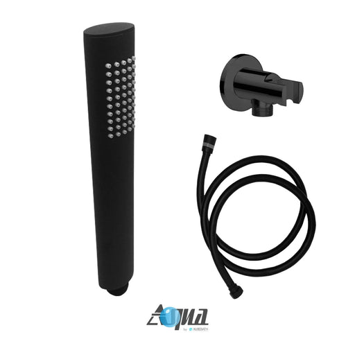 KubeBath Aqua Rondo Handheld Kit With 5' Long Hose and Wall Adapter KubeBath