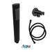 KubeBath Aqua Rondo Handheld Kit With 5' Long Hose and Wall Adapter KubeBath