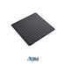 KubeBath Aqua Piazza Shower Set with Ceiling Mount Square Rain Shower and Handheld KubeBath