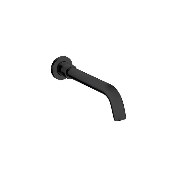 KubeBath Aqua Rondo 8" Long Tub Filler Spout With Aerator KubeBath
