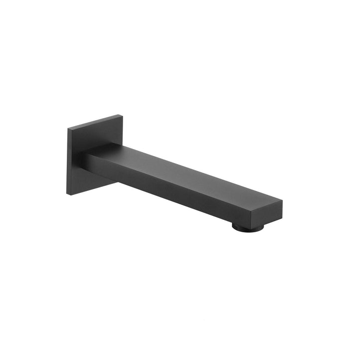 KubeBath Aqua Piazza 7" Long Tub Filler Spout With Aerator KubeBath