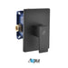 KubeBath Aqua Piazza Shower Set with Ceiling Mount Square Rain Shower KubeBath
