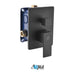 KubeBath Aqua Piazza Shower Set with Square Rain Shower, Tub Filler and Handheld KubeBath