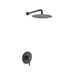 KubeBath Aqua Rondo Shower Set with Rain Shower KubeBath