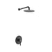 KubeBath Aqua Rondo Shower Set with Rain Shower KubeBath