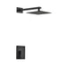 KubeBath Aqua Piazza Shower Set with Square Rain Shower KubeBath