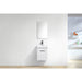 KubeBath Bliss Wall Mount Modern Bathroom Vanity KubeBath