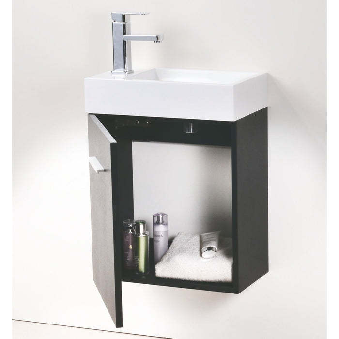 KubeBath Bliss Wall Mount Modern Bathroom Vanity KubeBath
