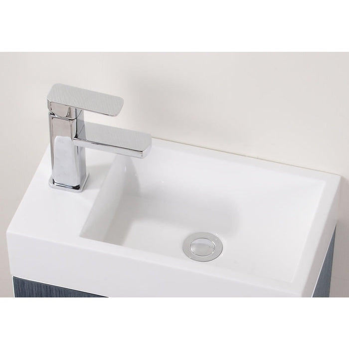 KubeBath Bliss Wall Mount Modern Bathroom Vanity KubeBath