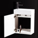 KubeBath Bliss Wall Mount Modern Bathroom Vanity KubeBath
