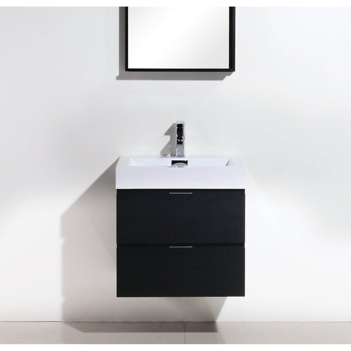 KubeBath Bliss Wall Mount Modern Bathroom Vanity KubeBath