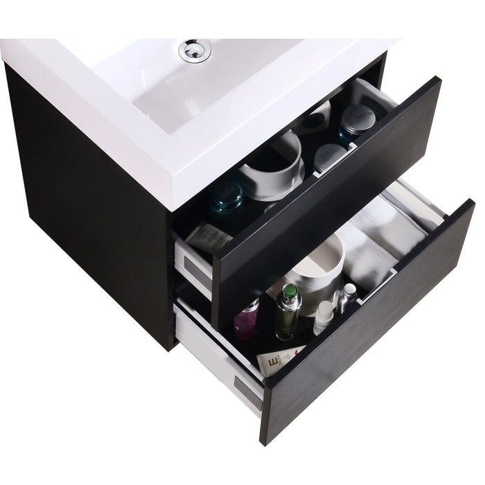 KubeBath Bliss Wall Mount Modern Bathroom Vanity KubeBath