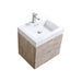 KubeBath Bliss Wall Mount Modern Bathroom Vanity KubeBath