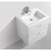 KubeBath Bliss Wall Mount Modern Bathroom Vanity KubeBath