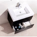 KubeBath Bliss Wall Mount Modern Bathroom Vanity KubeBath