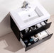 KubeBath Bliss Wall Mount Modern Bathroom Vanity KubeBath