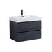 KubeBath Bliss Wall Mount Modern Bathroom Vanity KubeBath