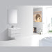 KubeBath Bliss Wall Mount Modern Bathroom Vanity KubeBath
