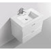 KubeBath Bliss Wall Mount Modern Bathroom Vanity KubeBath