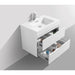 KubeBath Bliss Wall Mount Modern Bathroom Vanity KubeBath