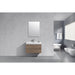 KubeBath Bliss Butternut Wall Mount Modern Bathroom Vanity KubeBath