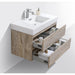 KubeBath Bliss Wall Mount Modern Bathroom Vanity KubeBath