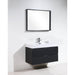 KubeBath Bliss Wall Mount Modern Bathroom Vanity KubeBath