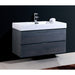 KubeBath Bliss Wall Mount Modern Bathroom Vanity KubeBath