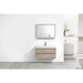 KubeBath Bliss Wall Mount Modern Bathroom Vanity KubeBath