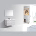 KubeBath Bliss Wall Mount Modern Bathroom Vanity KubeBath
