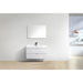 KubeBath Bliss Wall Mount Modern Bathroom Vanity KubeBath